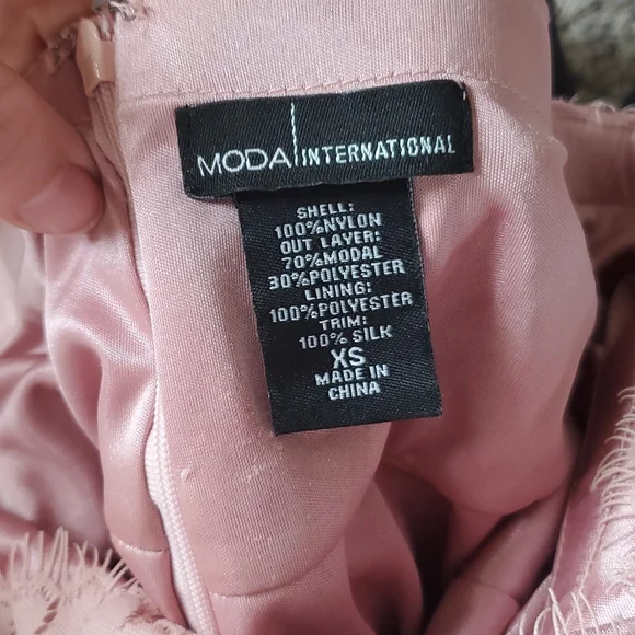 Moda International Women's Strapless Top Size XS - Picture 6 of 7